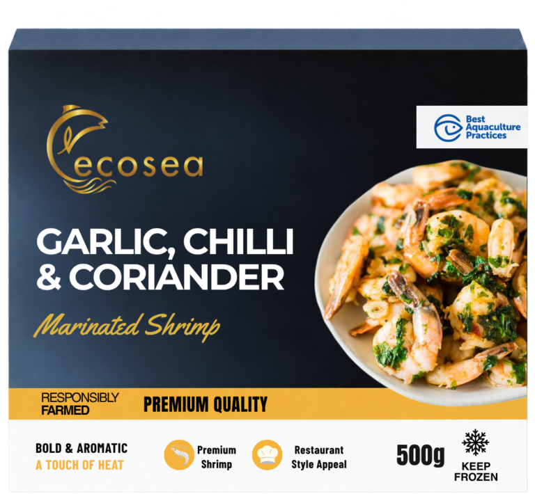 Garnelen mit Knoblauch, Chili & Koriander