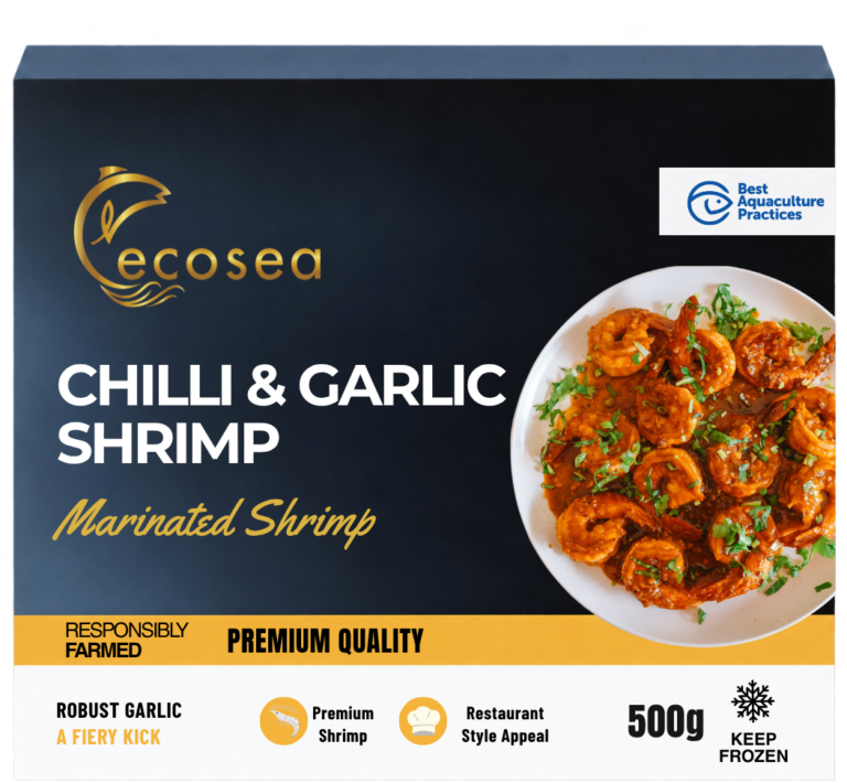 Chili-Knoblauch-Shrimp-Pfannengericht