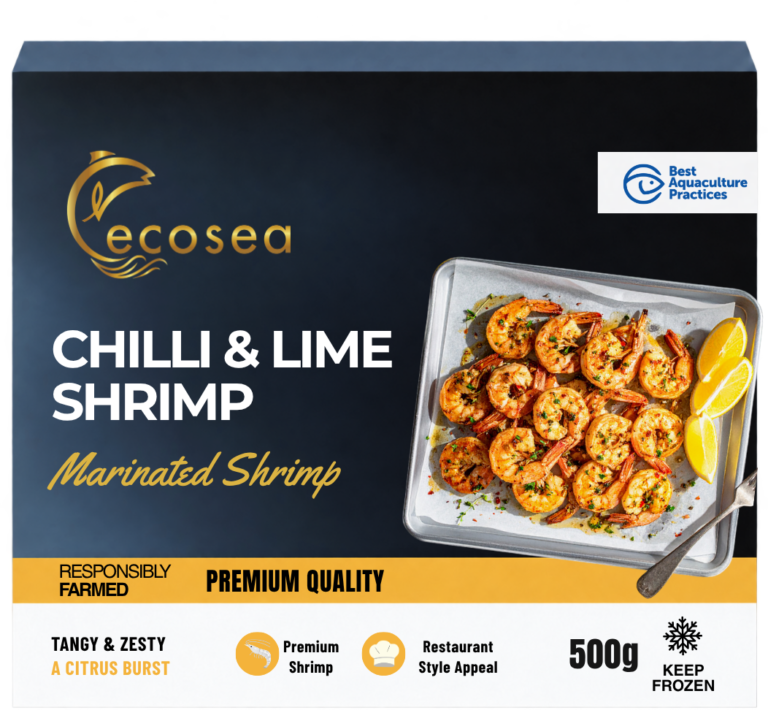 Chili-Limette-Shrimp mariniert