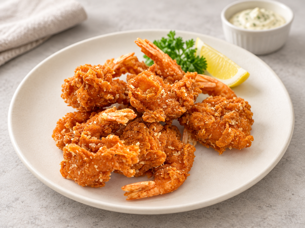 Shrimp karaage — Japanese-inspired crispy breaded shrimp